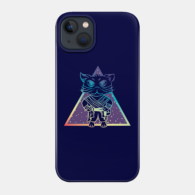 Rainbow Star-cat - Cat - Phone Case