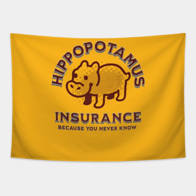 Hippo Insurance Tapestry by Farm Road Mercantile 