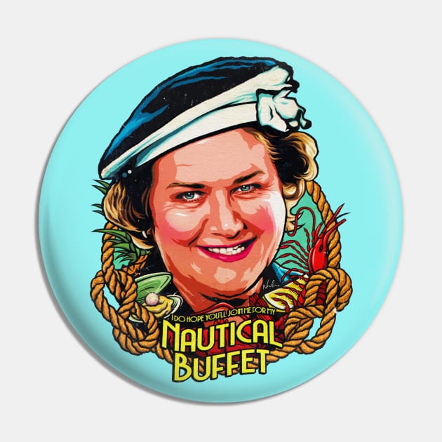 I Do Hope You'll Join Me For My Nautical Buffet Pin by nordacious