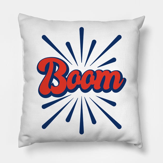 Boom Pillow by madeinchorley