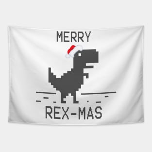 Merry Rex-mas Shirt Christmas Funny Tapestry