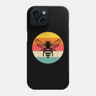 Bee Retro Vintage 60s 70s Sunset Insect Beekeeper Beekeeping Phone Case