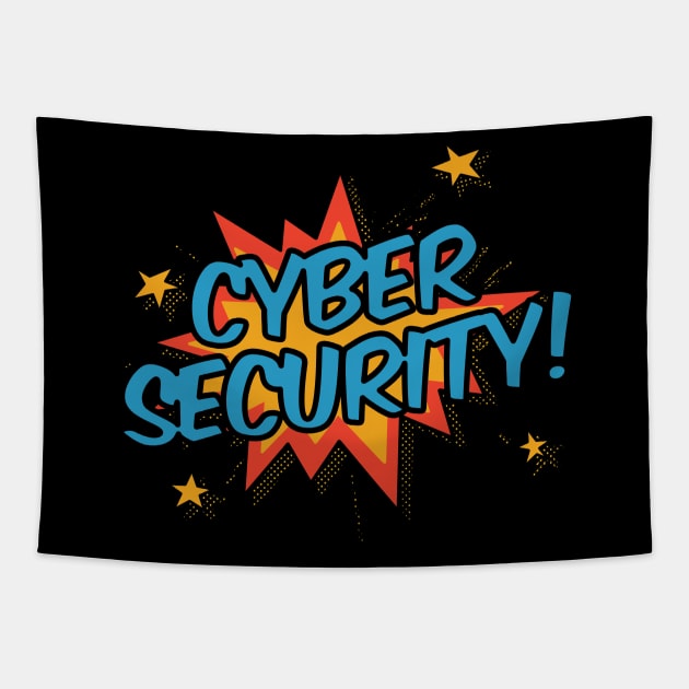 Cyber Security Tapestry by orlumbustheseller