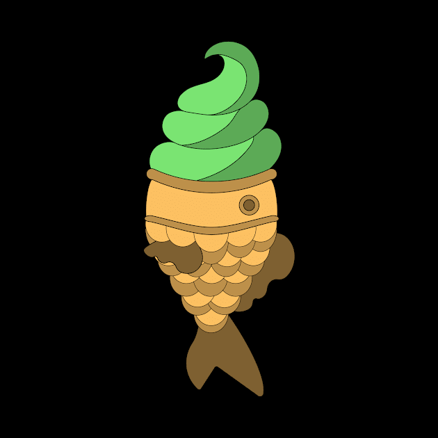 Taiyaki (Matcha) by WhaleCraft Designs