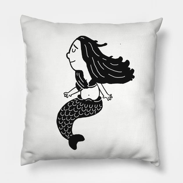 The Little Mermaid Ariel Pillow by aliensuit