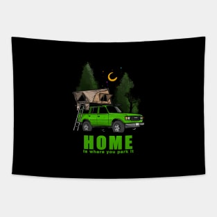 Green Land Cruiser - Home is where you park it Land Cruiser Tapestry