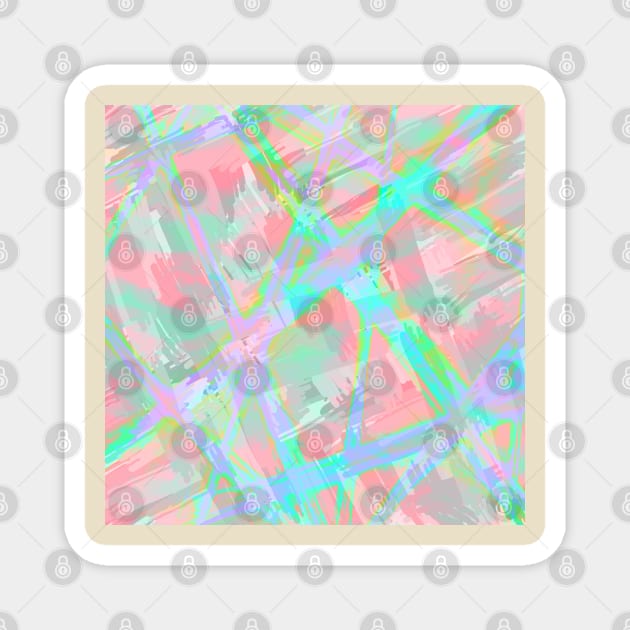 Pastel Love Magnet by jen28