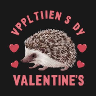 Valentine's Day - Hedgehog - Sublimation Design Download PNG - DTF Digital File Download - Shirts Mugs Tumblers EmmePrintCo (2) T-Shirt