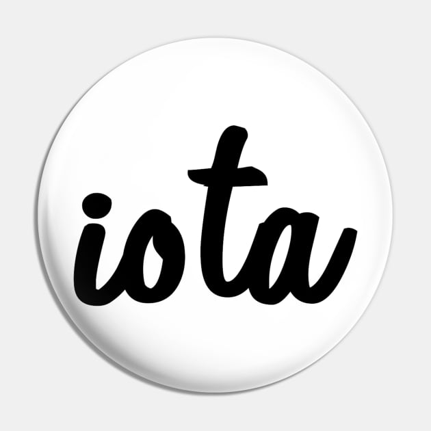 Iota Script Pin by lolosenese