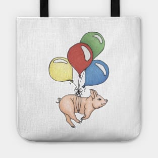 Balloon Piggy Tote