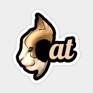 Logo Cat On Purrsday Magnet