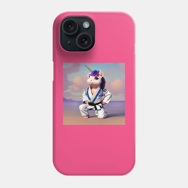 jiujitsu unicorn Phone Case by huwagpobjj