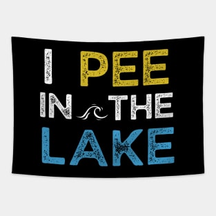 I Pee in the Lake Tapestry