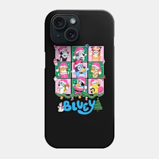 bluey cristmas Phone Case