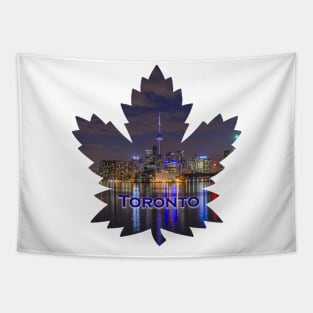 Toronto Maple Leafs Skyline Tapestry