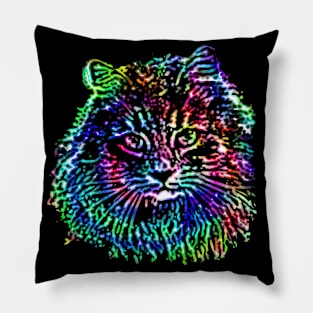 Glow Kitty Pillow