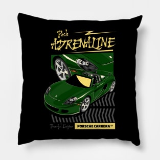 Classic Porsche Carrera GT Pillow