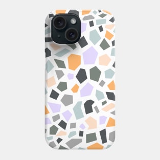 Terrazzo Multi Colour, Lilac, Orange and Green Phone Case