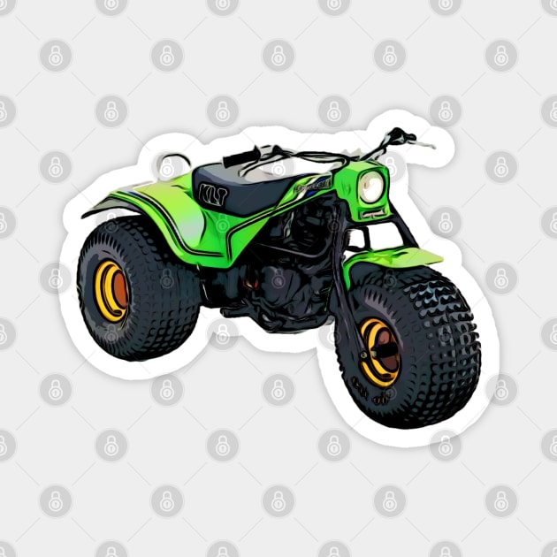 Klt trike Magnet by AdorableBadassRacing