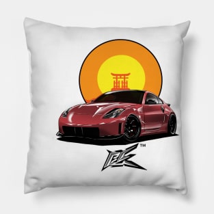 nissan nismo 350z exotic pink Pillow