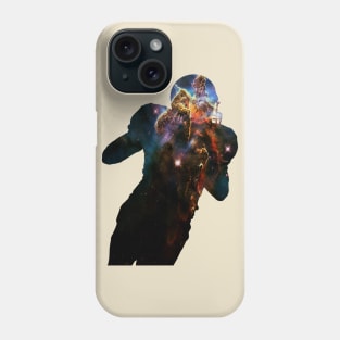 Galaxy Silhouette Gridiron Player Phone Case