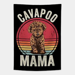 Cavapoo Mom Tapestry