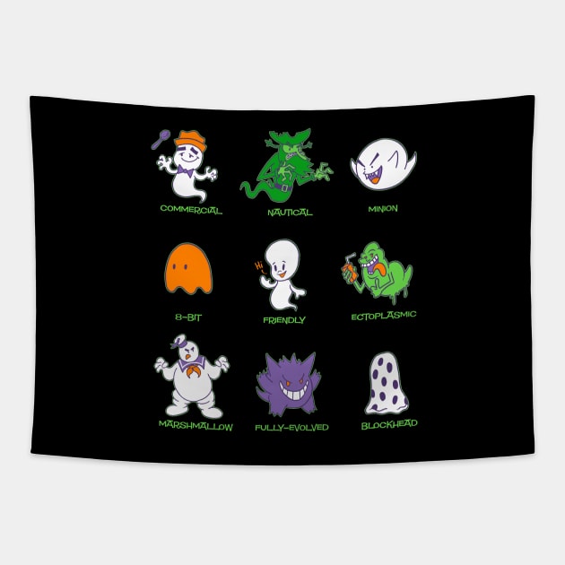 Guide to Ghosts Tapestry by DarkSemanyk