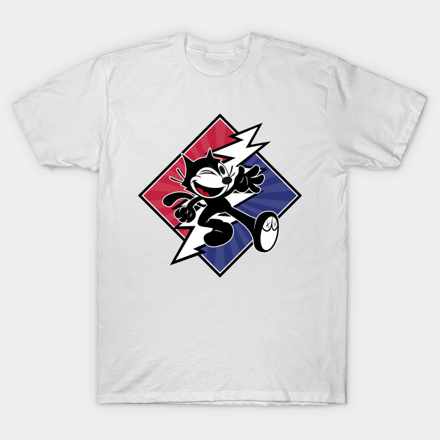 Felix The Cat Keep On Truckin Felix The Cat T Shirt Teepublic