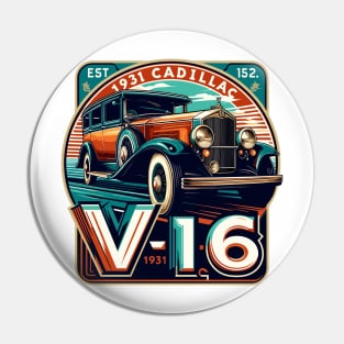 Cadillac V-16 Pin