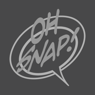 Word Balloon: “Oh Snap!” T-Shirt