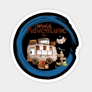 World Adventure Magnet