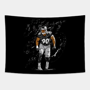 T.J. Watt Pittsburgh Rough Tapestry