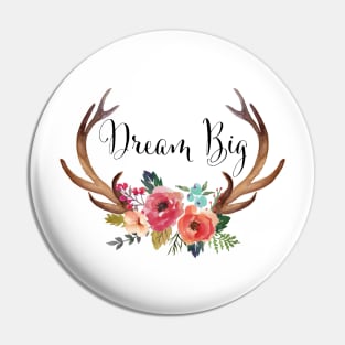 Dream Big Horns Pin