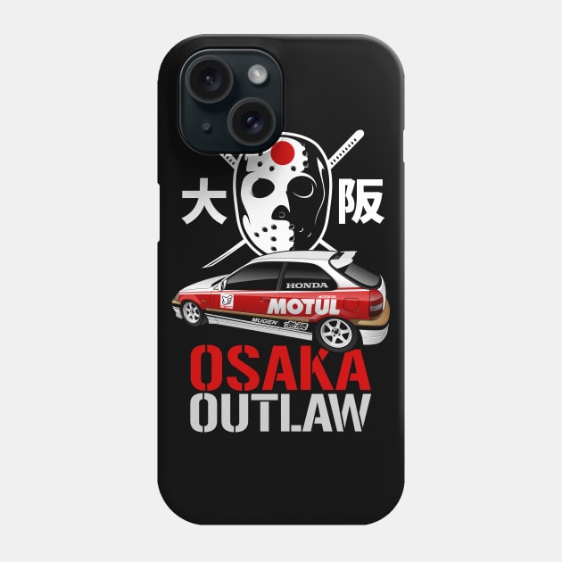 Kanjozoku - Osaka Outlaw Phone Case by rizadeli