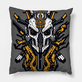 Mecha Skull S02 D71 Pillow