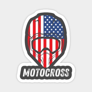 American Dirt Bike Motocross Magnet