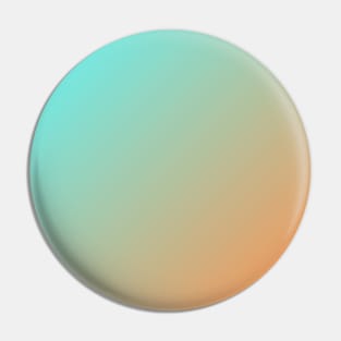 Aqua and Sand Ombre Gradient Color Background Pin