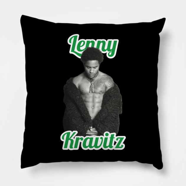Lenny Kravitz Pillow by chelinbroga