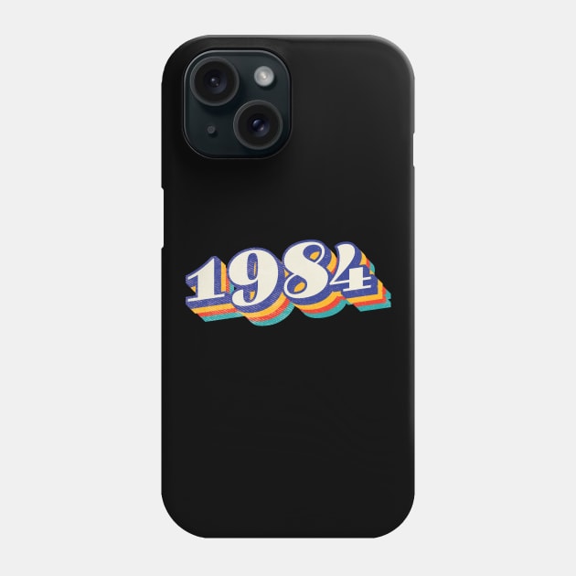 1984 Birthday Phone Case by Vin Zzep