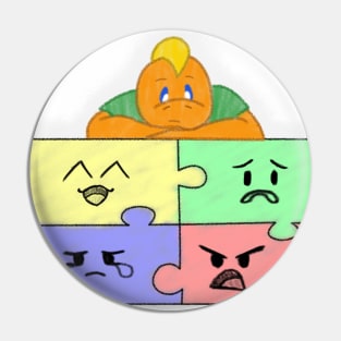 Kazzy's Emotions Shirt Pin