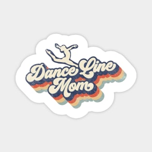 Retro Dance Mom Mother's Day Magnet