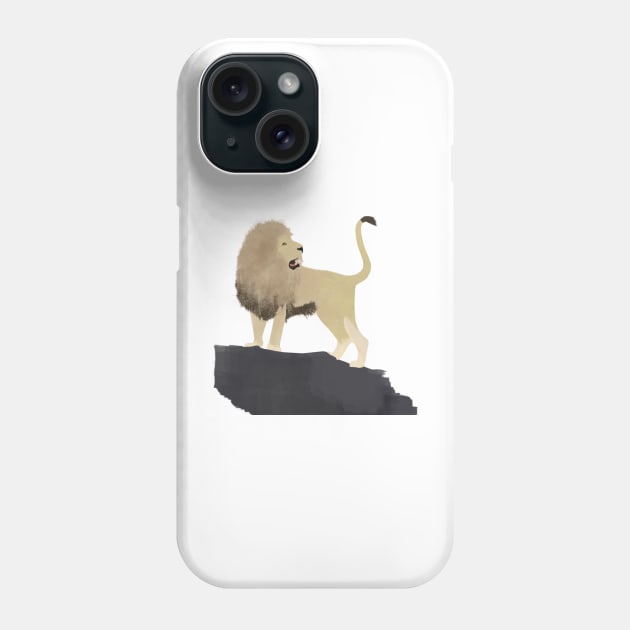 Lion Roar Rock Phone Case by calliew1217