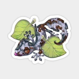 Satanic Leaf Gecko Magnet