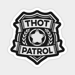 Thot Patrol Is On The Case Magnet