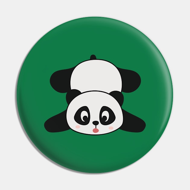 Cute Clumsy Panda Bear Graphic Illustration Pin by New East 