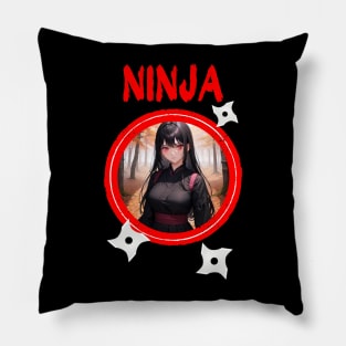 Ninja Target Love Cute Anime Girl Pillow