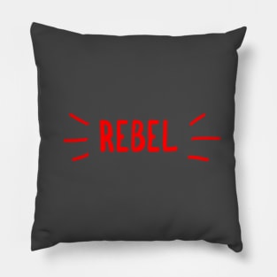 Understated Rebel Pillow