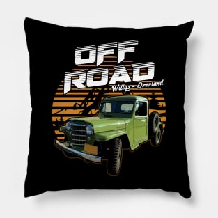 Willys-Overland Truck jeep car offroad name Pillow