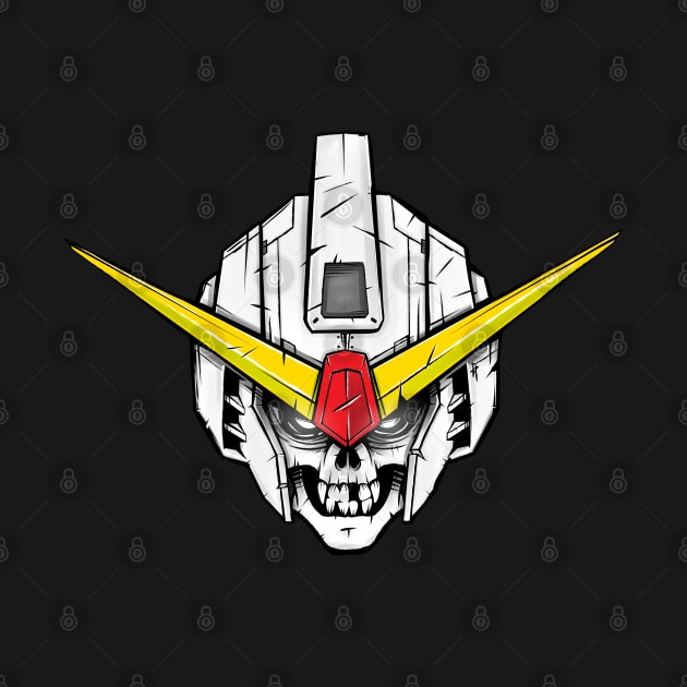 Gundam Skull #2 by GrimPikzel