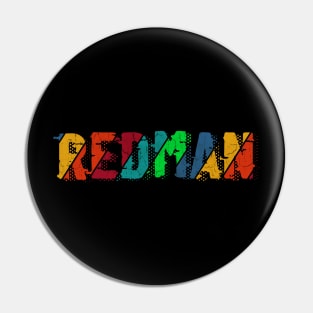 vintage color Redman Pin
